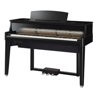 Чистка токопроводящих резинок механизма клавиш Yamaha AvantGrand N1X